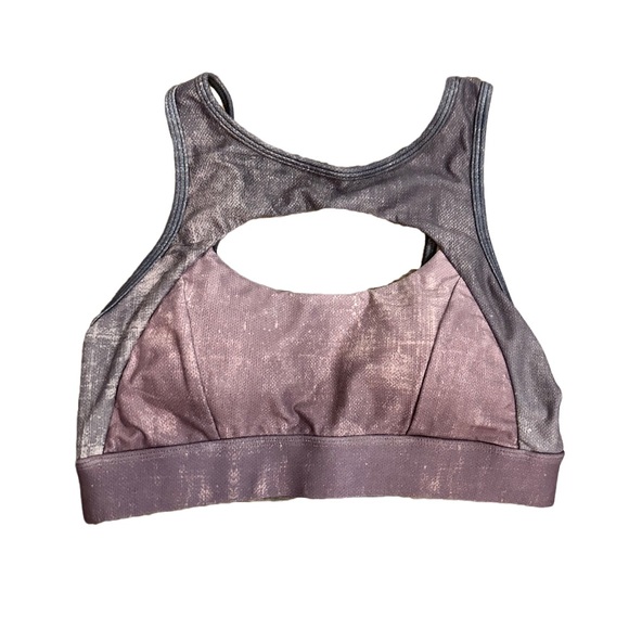 Niyama Sol Peek a Boo Sports Bra XS/S Lavender Latte NWT - Picture 2 of 6